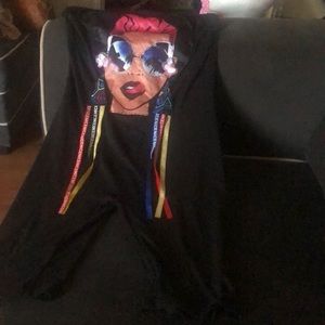 Black spandex romper